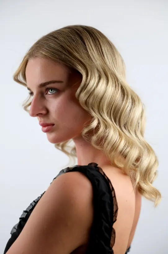 A photo from the premium content production for the Moroccanoil masterclass in Omiš